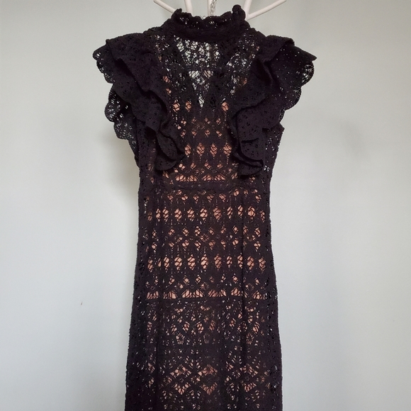 ZARA| Textured Dress - Picture 10 of 11